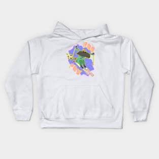 True '80s Ski Legend - Rad Pow Kids Hoodie